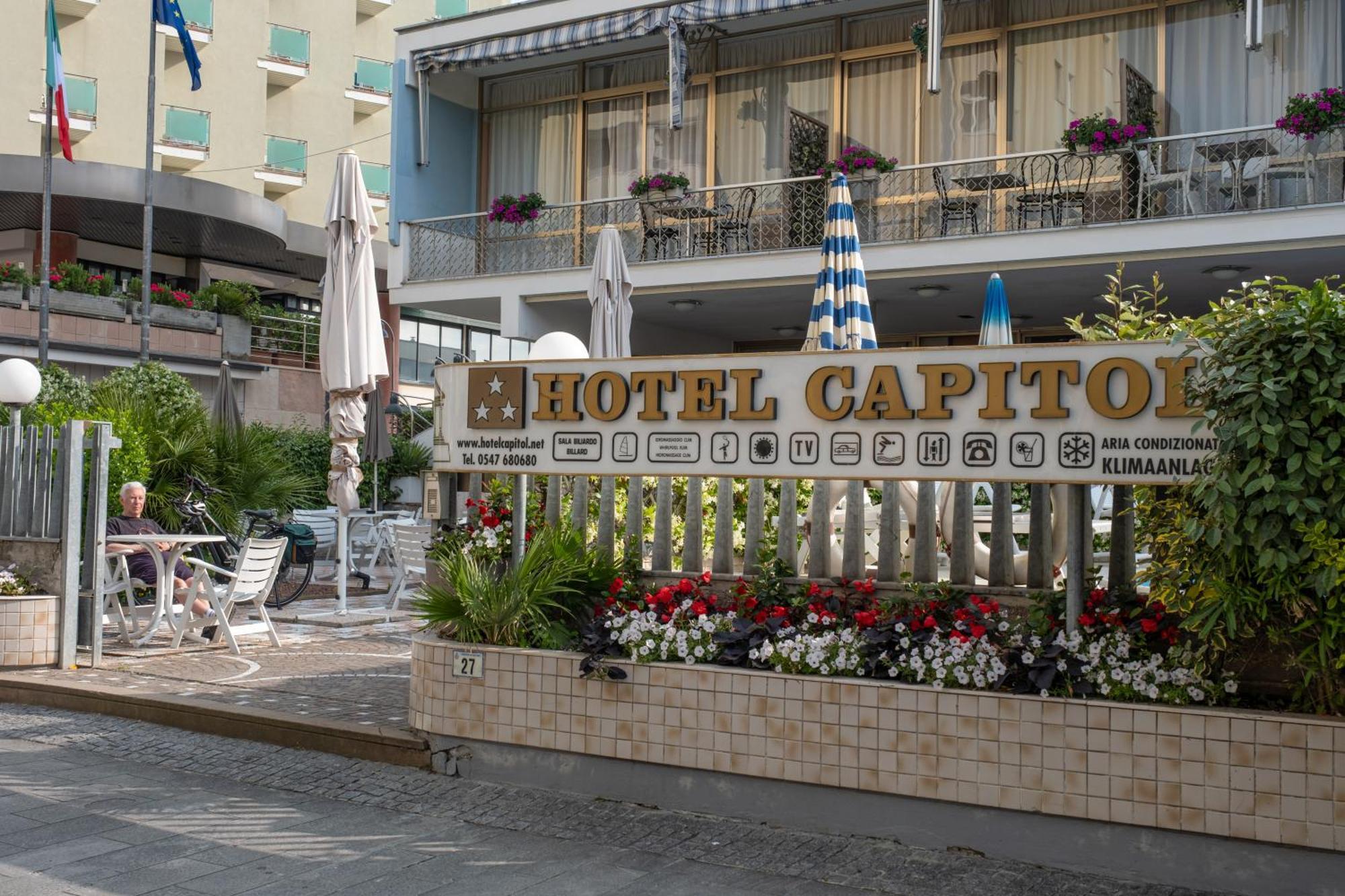 Hotel Capitol Gatteo a Mare Buitenkant foto
